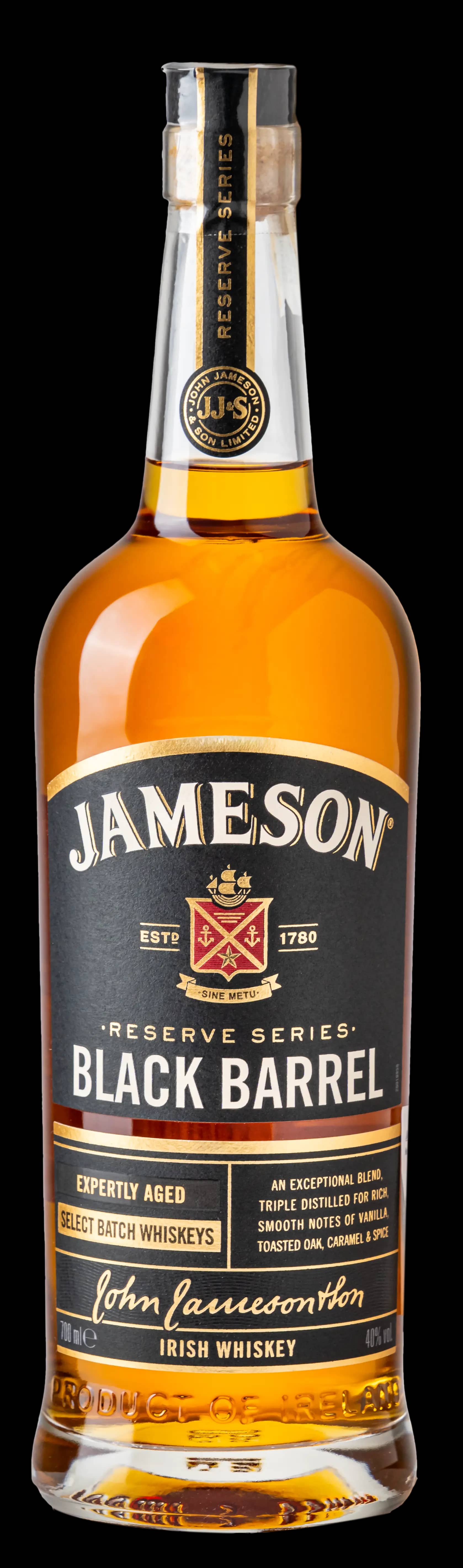 Jameson black barrel whisky 0.7 l - glavna slika